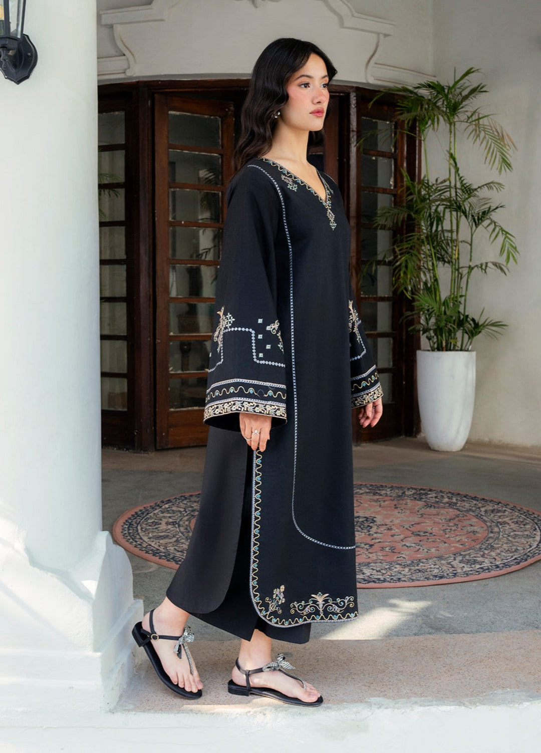 The Soft Muse by Yards RTW Embroidered Lawn 2 Piece Suit Lunella Casual Collection