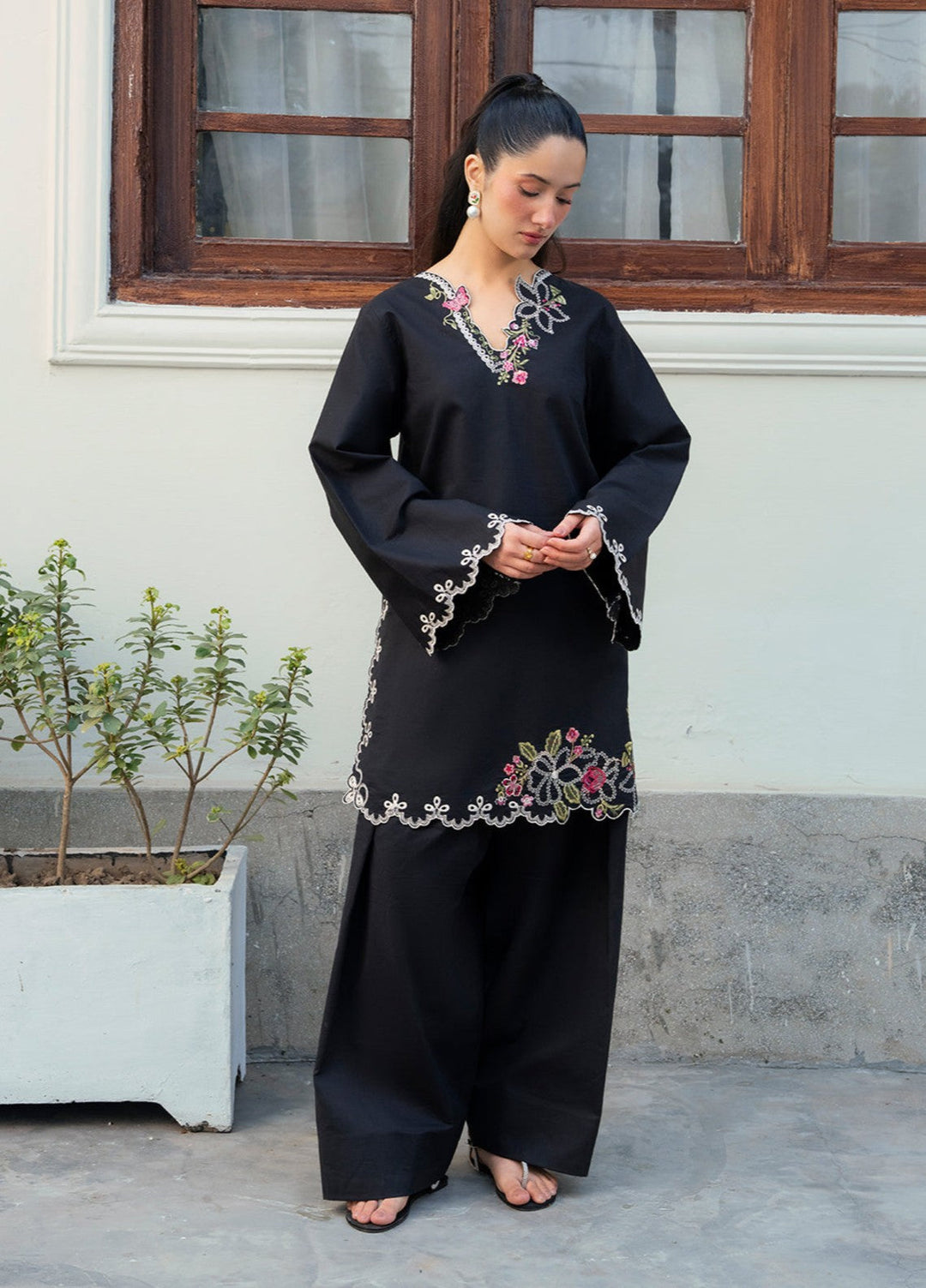 The Soft Muse by Yards RTW Embroidered Lawn 2 Piece Suit Florea Casual Collection