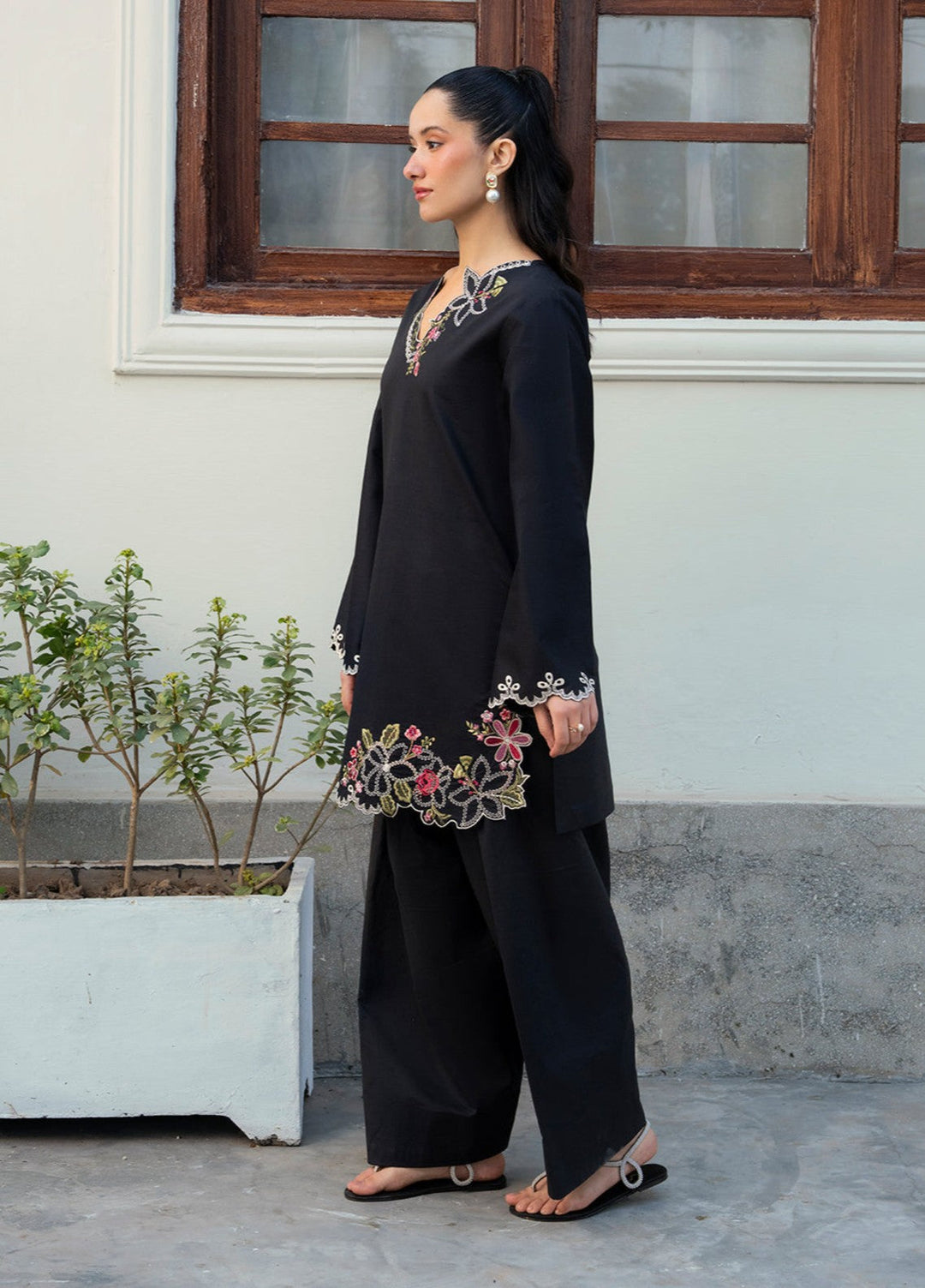The Soft Muse by Yards RTW Embroidered Lawn 2 Piece Suit Florea Casual Collection