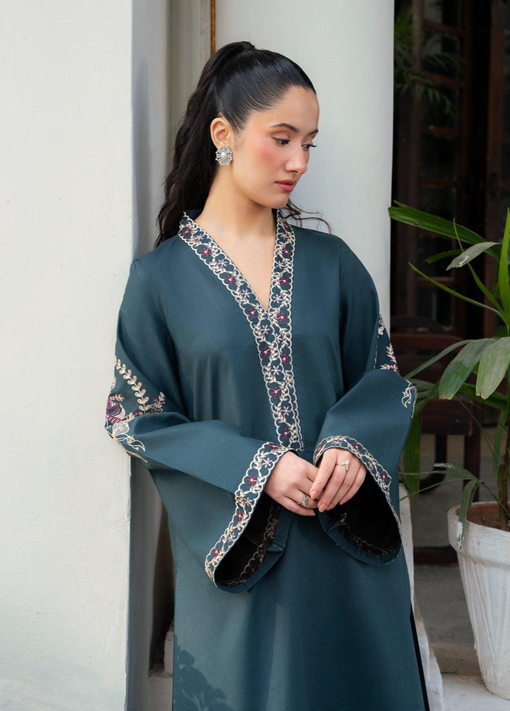 The Soft Muse by Yards RTW Embroidered Lawn 2 Piece Suit Sorelle Casual Collection