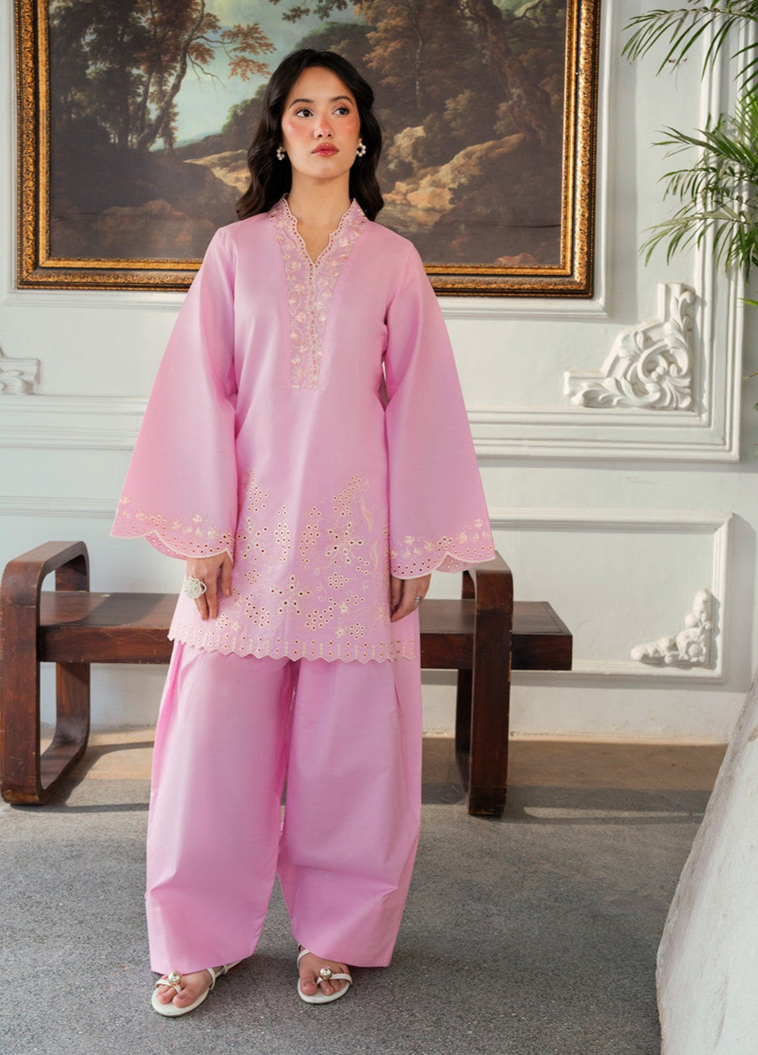 The Soft Muse by Yards RTW Embroidered Lawn 2 Piece Suit Liore Casual Collection