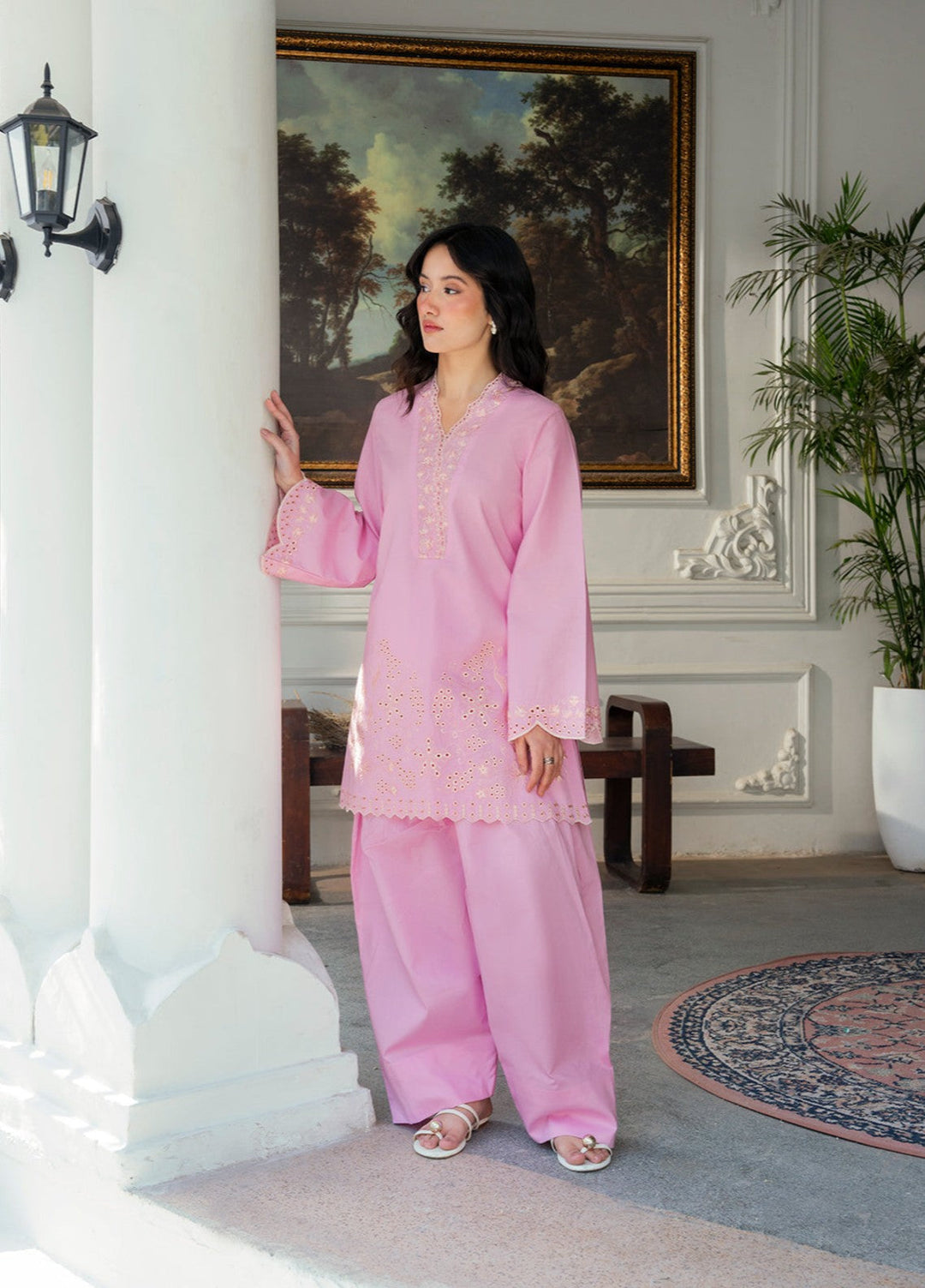 The Soft Muse by Yards RTW Embroidered Lawn 2 Piece Suit Liore Casual Collection