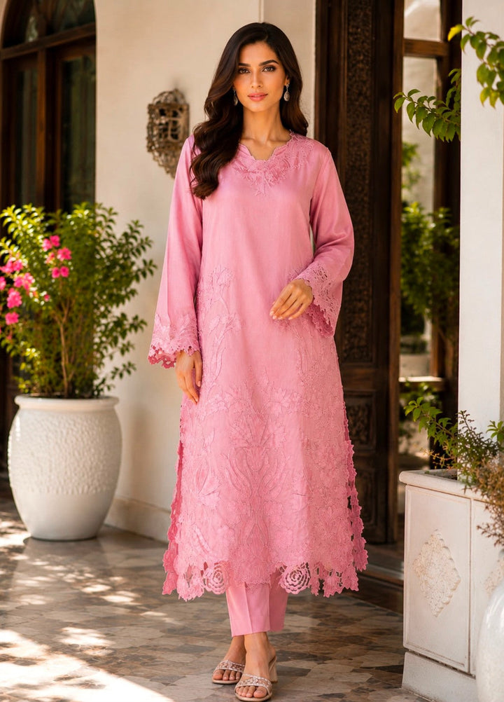 House of Nyyra Women RTW Embroidered Viscose 2 Piece Suit Nora Summer Collection