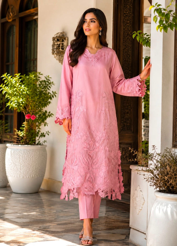 House of Nyyra Women RTW Embroidered Viscose 2 Piece Suit Nora Summer Collection
