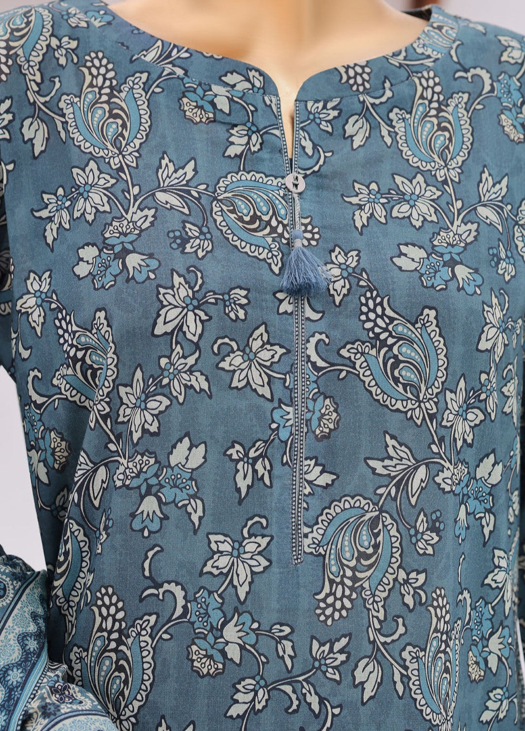 Platinum Jaipuri by HZ Textiles Unstitched Printed Lawn 3 Piece Suit PJB - 3233 Casual Collection