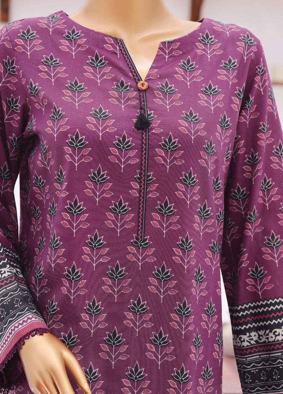 Platinum Jaipuri by HZ Textiles Unstitched Printed Lawn 3 Piece Suit PJB - 3240 Casual Collection