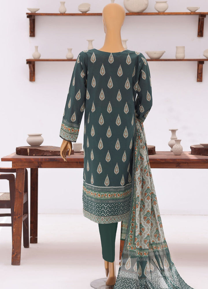 Platinum Jaipuri by HZ Textiles Unstitched Printed Lawn 3 Piece Suit PJB - 3248 Casual Collection