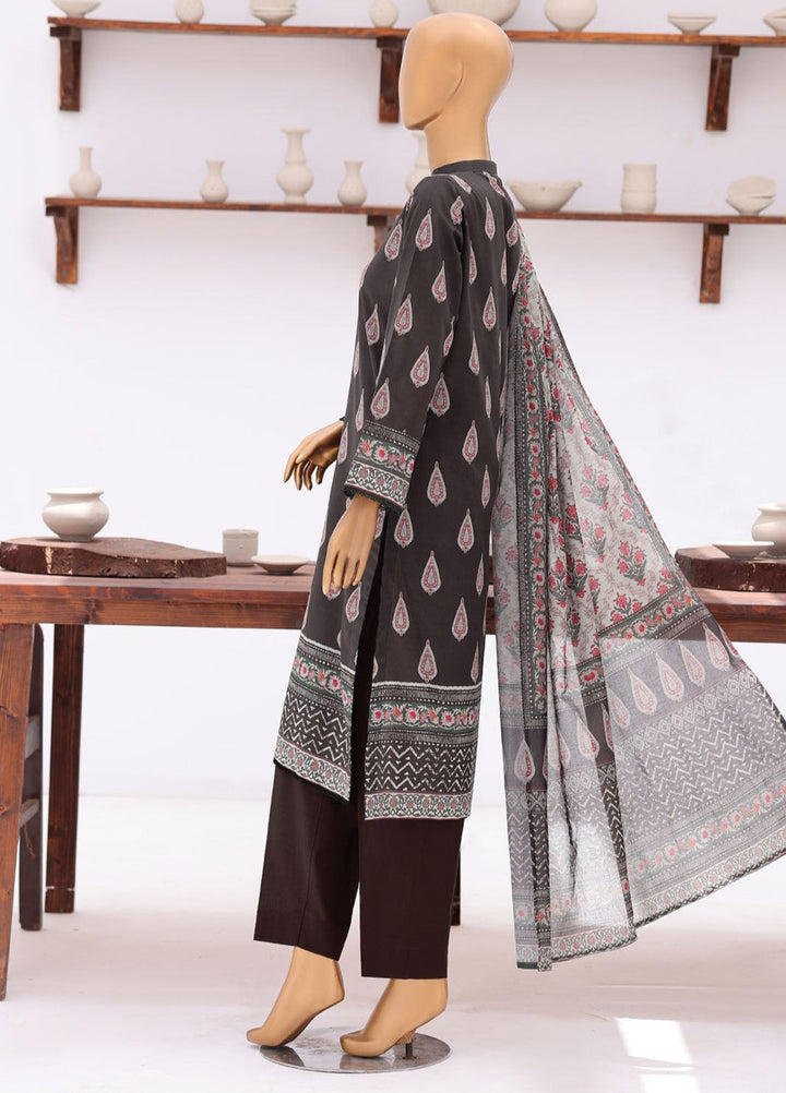 Platinum Jaipuri by HZ Textiles Unstitched Printed Lawn 3 Piece Suit PJB - 3249 Casual Collection