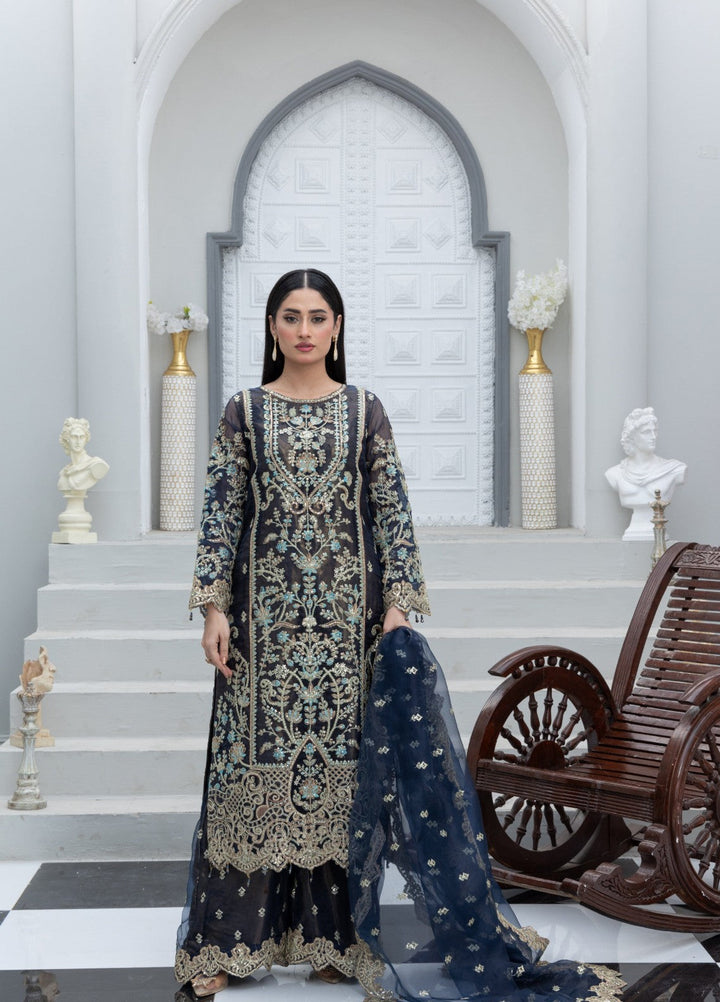 Afsheen by Maherposh RTW Embroidered Organza 3 Piece Suit MP-AF03 Festive Collection