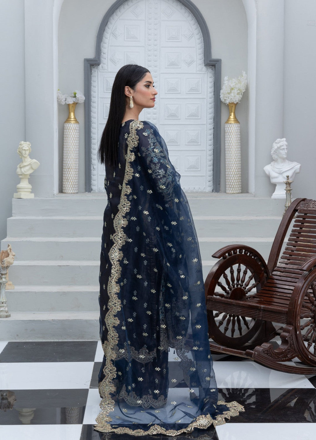 Afsheen by Maherposh RTW Embroidered Organza 3 Piece Suit MP-AF03 Festive Collection