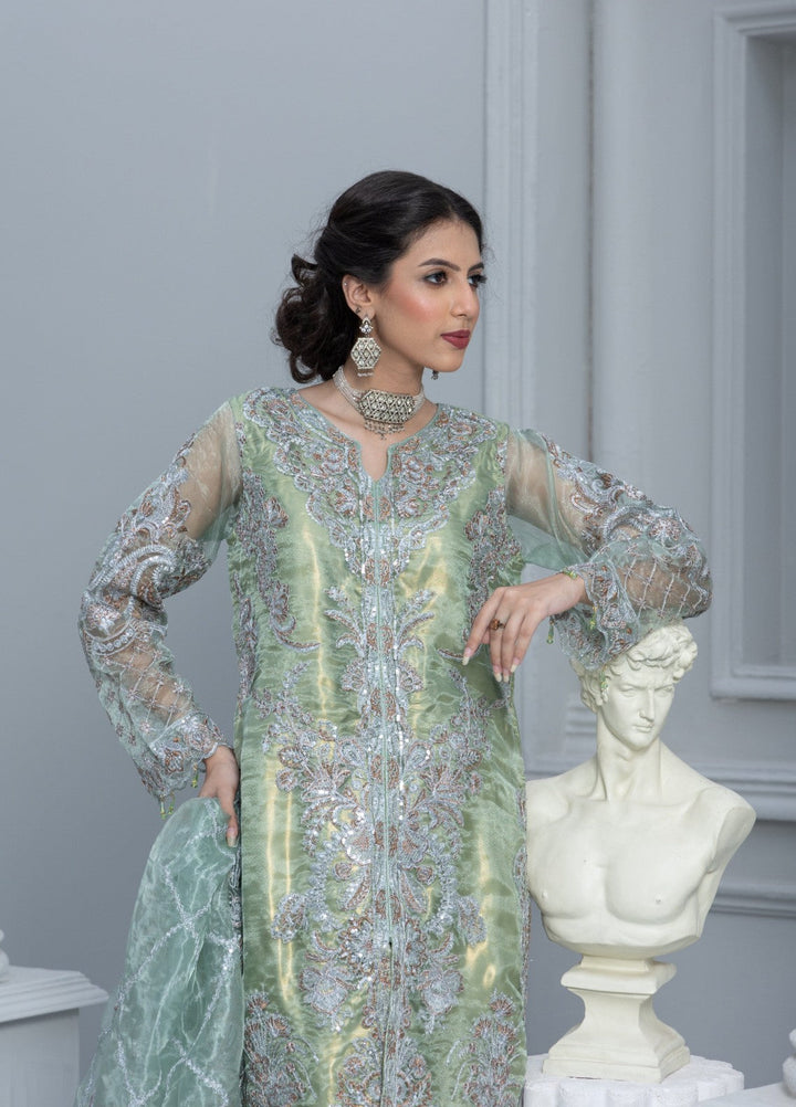 Afsheen by Maherposh RTW Embroidered Organza 3 Piece Suit MP-AF02 Festive Collection