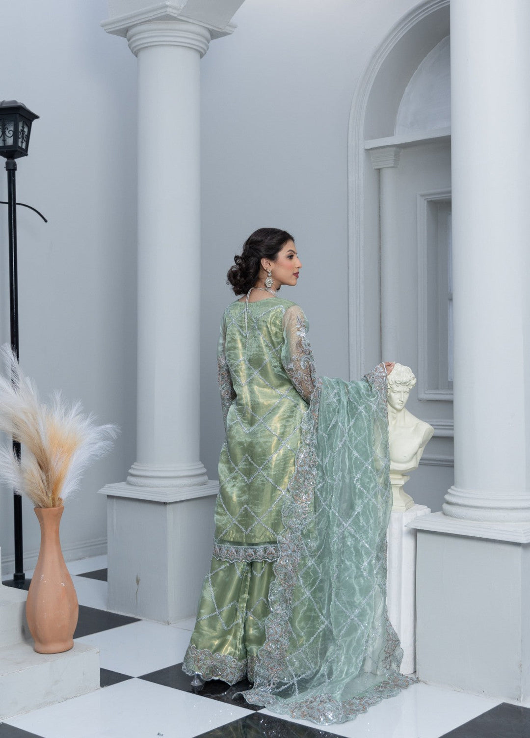 Afsheen by Maherposh RTW Embroidered Organza 3 Piece Suit MP-AF02 Festive Collection