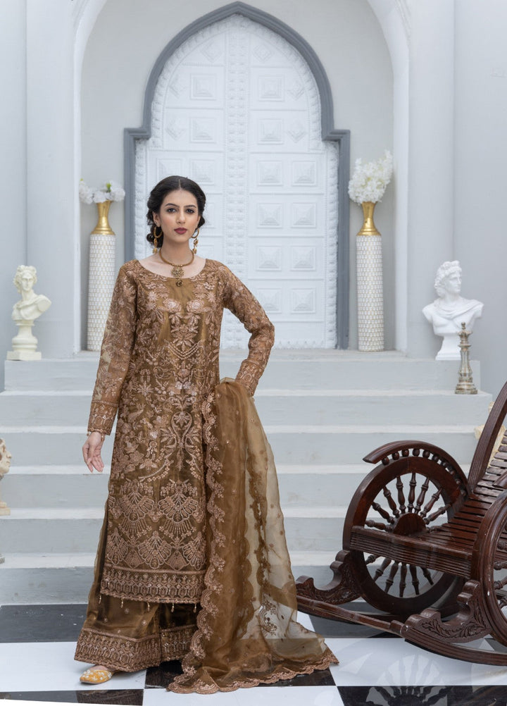 Afsheen by Maherposh RTW Embroidered Organza 3 Piece Suit MP-AF05 Festive Collection