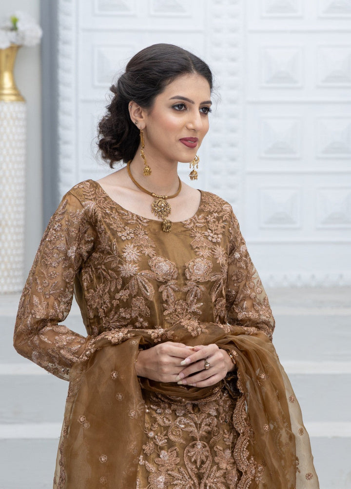 Afsheen by Maherposh RTW Embroidered Organza 3 Piece Suit MP-AF05 Festive Collection