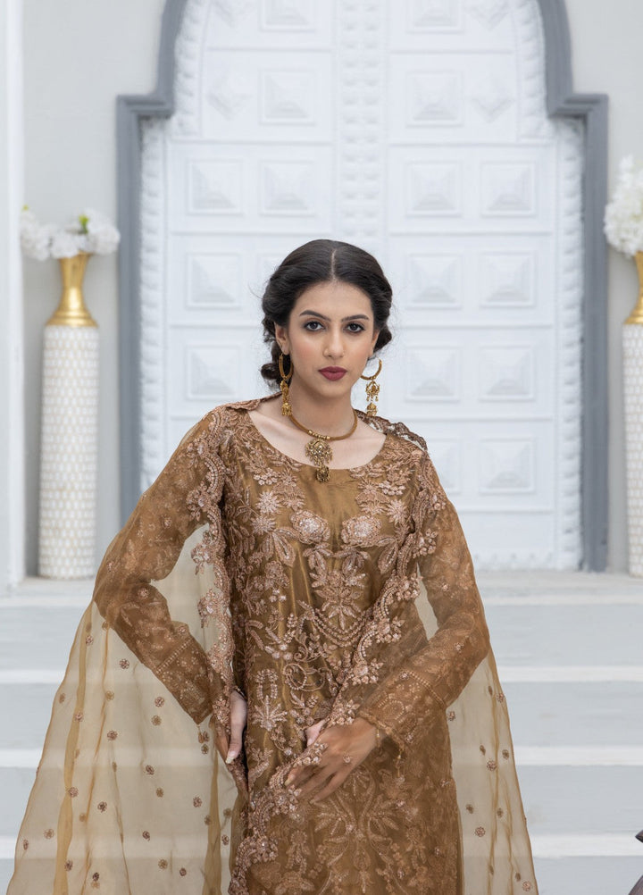 Afsheen by Maherposh RTW Embroidered Organza 3 Piece Suit MP-AF05 Festive Collection