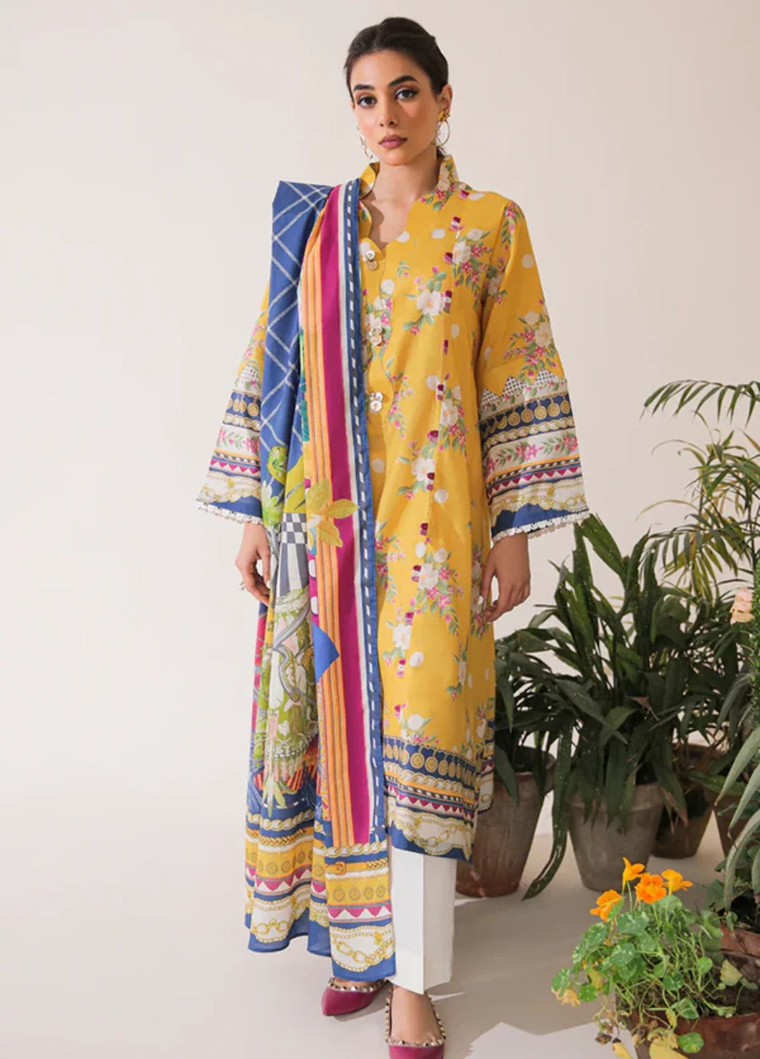 Summer Boulevard Manara by Maria RTW Printed Lawn 2 Piece Suit Ria Casual Collection