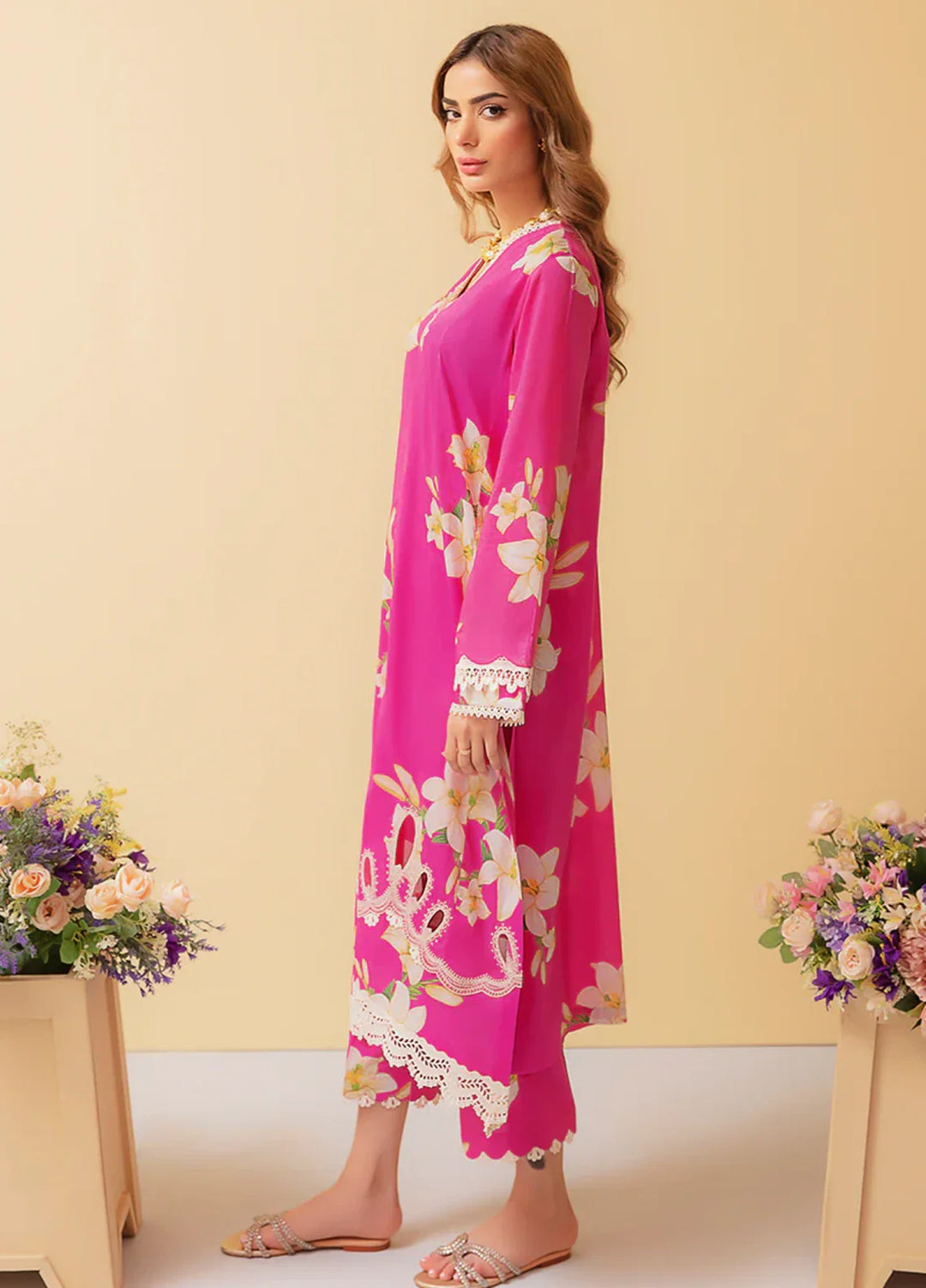 Summer Boulevard Manara by Maria RTW Printed Lawn 2 Piece Suit Nisa Casual Collection