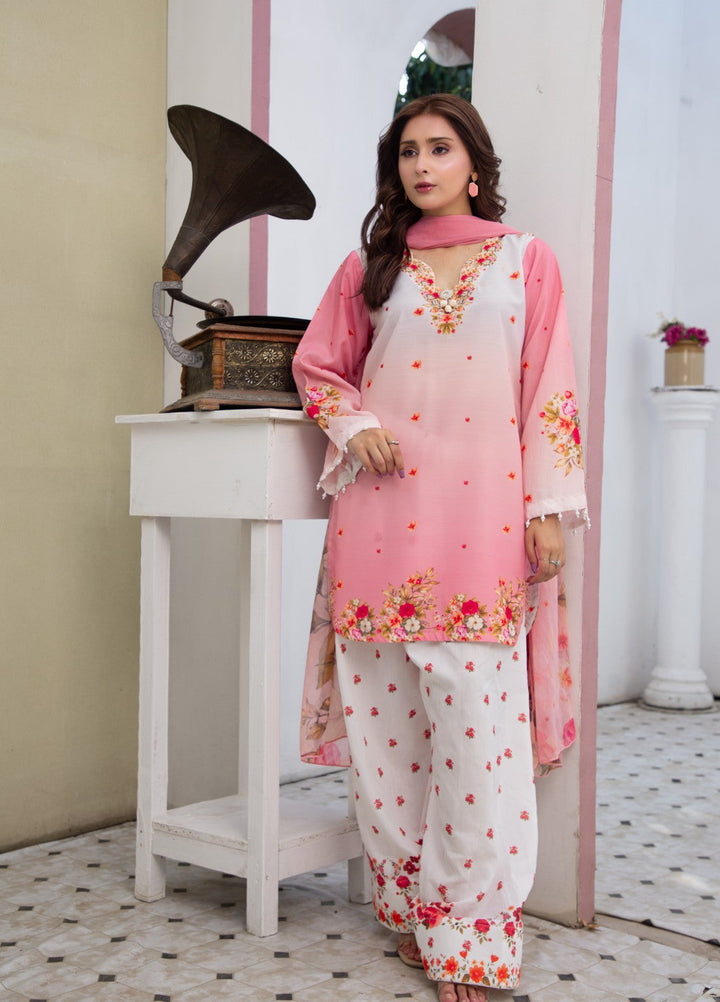 Syra's Atelier Women RTW Printed Lawn 3 Piece Suit Gulab Gul Farshi Festive Collection
