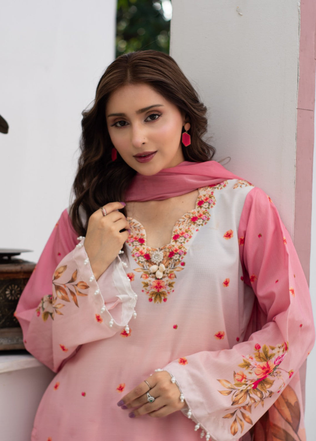 Syra's Atelier Women RTW Printed Lawn 3 Piece Suit Gulab Gul Farshi Festive Collection