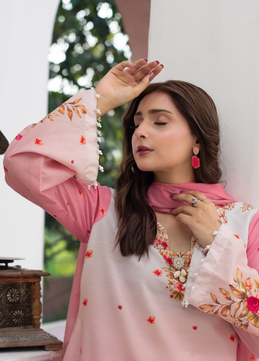 Syra's Atelier Women RTW Printed Lawn 3 Piece Suit Gulab Gul Farshi Festive Collection