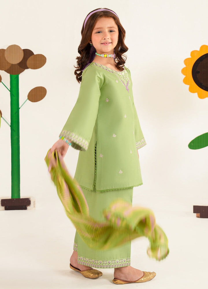 Bloomie by Panache Apparel Girls RTW Embroidered Lawn 3 Piece Suit Bloomlet Festive Collection