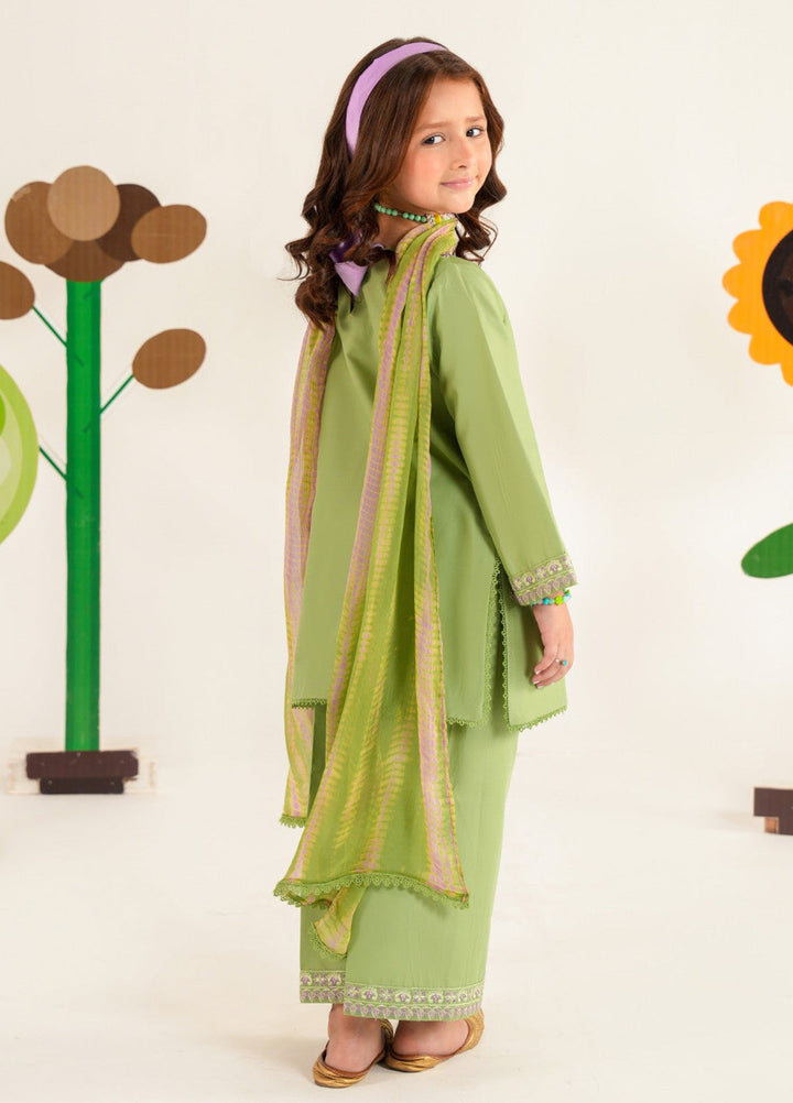 Bloomie by Panache Apparel Girls RTW Embroidered Lawn 3 Piece Suit Bloomlet Festive Collection