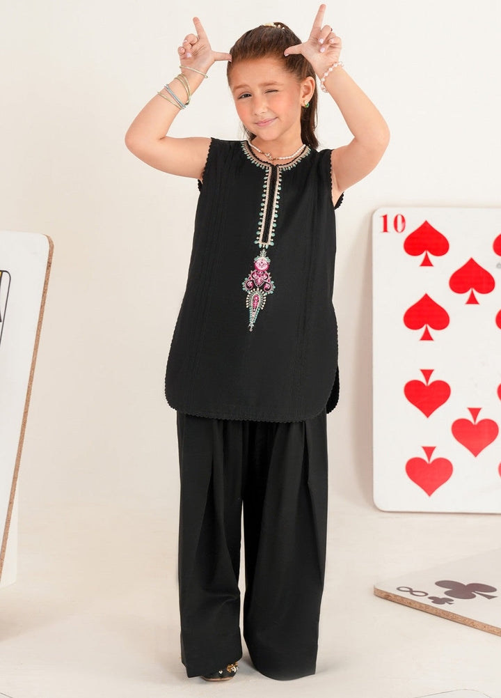 Bloomie by Panache Apparel Girls RTW Embroidered Lawn 3 Piece Suit Blossy Festive Collection