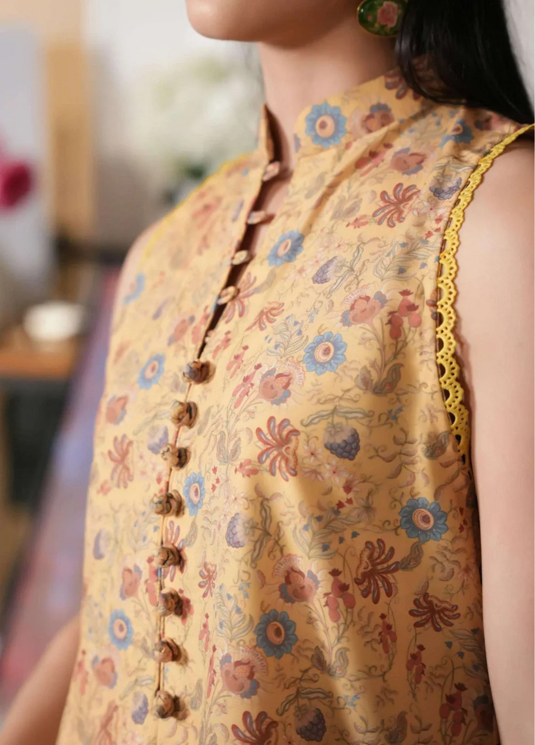 Minor Defect by Ayesha Somaya RTW Printed Lawn Silk 2 Piece Suit Butterscotch Bliss Casual Collection