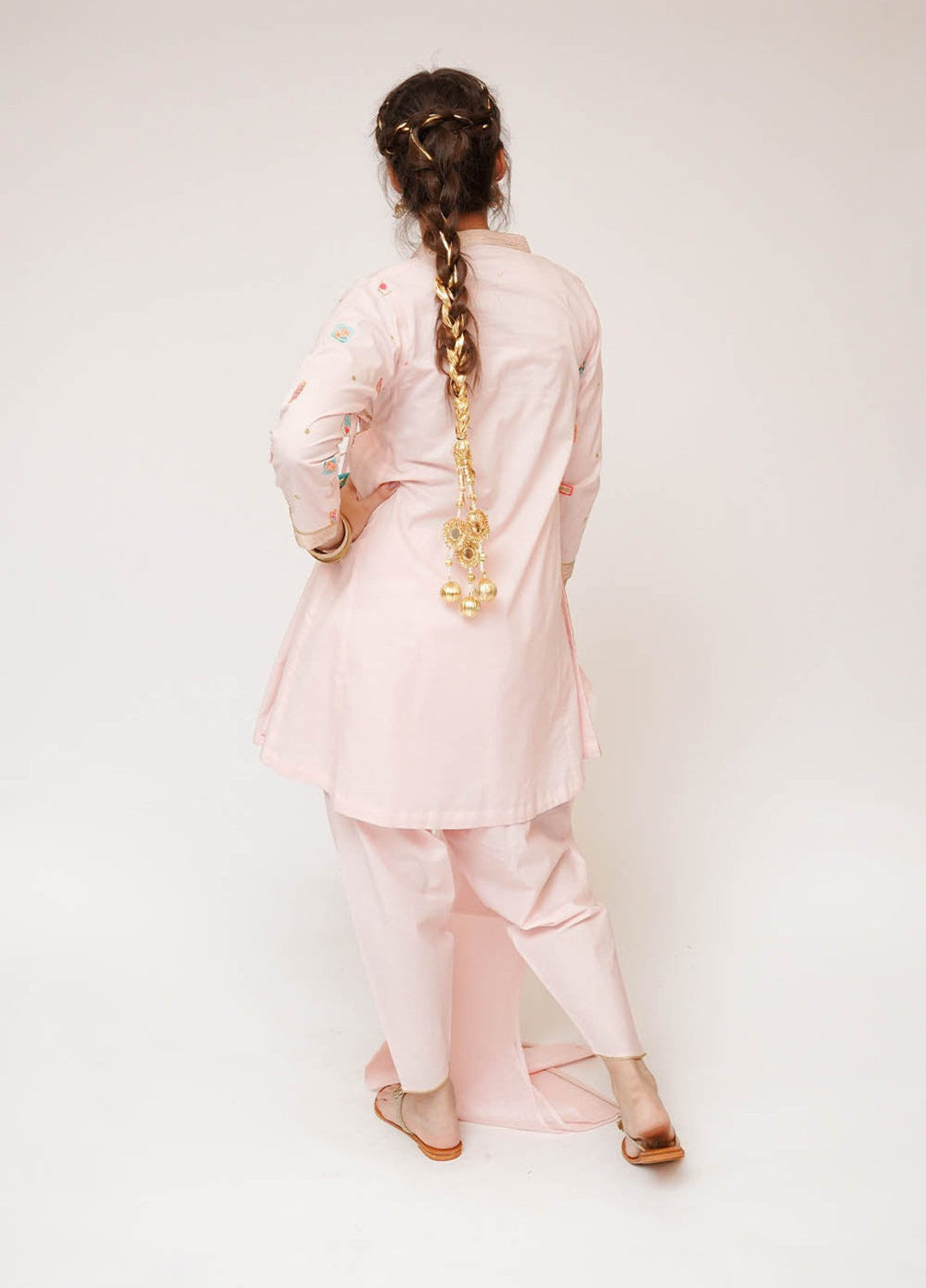 Mid Summer by Senorita Girls RTW Solids Cotton 3 Piece Suit GAD-03414 Casual Collection