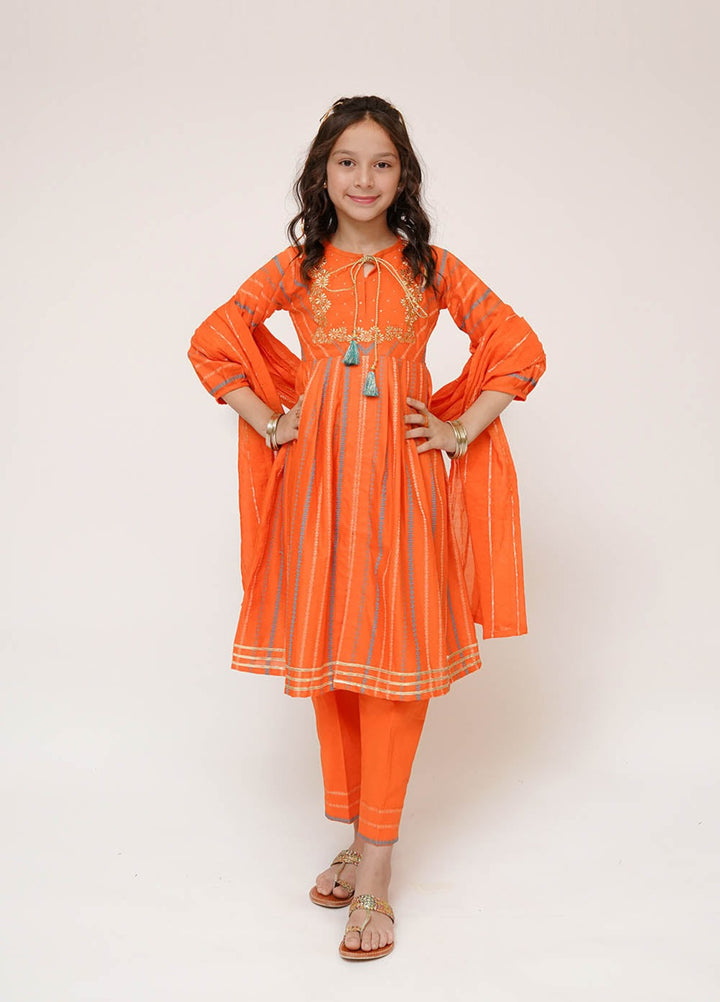 Mid Summer by Senorita Kids RTW Solids Cotton 3 Piece Suit KBD-03499 Casual Collection