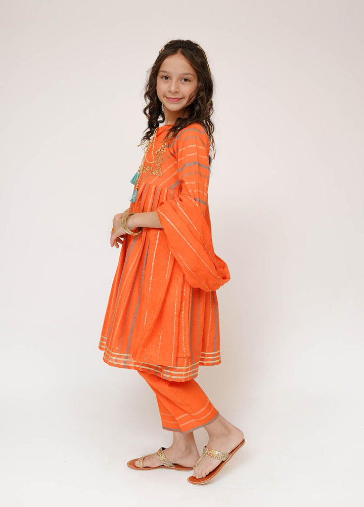 Mid Summer by Senorita Kids RTW Solids Cotton 3 Piece Suit KBD-03499 Casual Collection