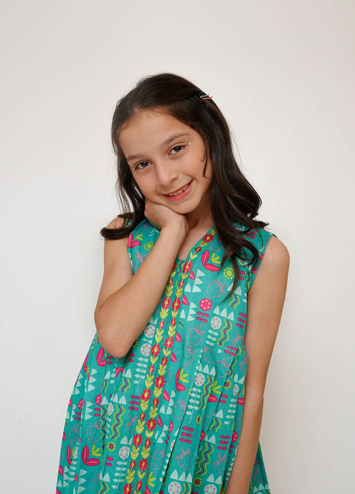 Mid Summer by Senorita Kids RTW Printed Lawn Cotton 3 Piece Suit KAD-03506 Casual Collection