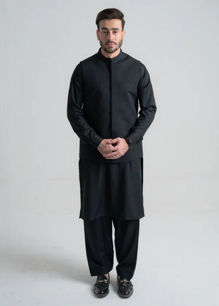 Abro by Buraq Mens RTW Solids Wash N Wear 3 Piece Suit Gulnaar Casual Collection