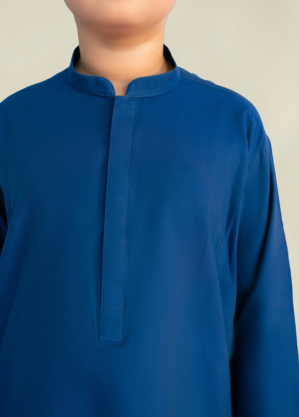 Divinely Crafted Boys RTW Cotton 2 Piece Suit Royal Blue Casual Collection
