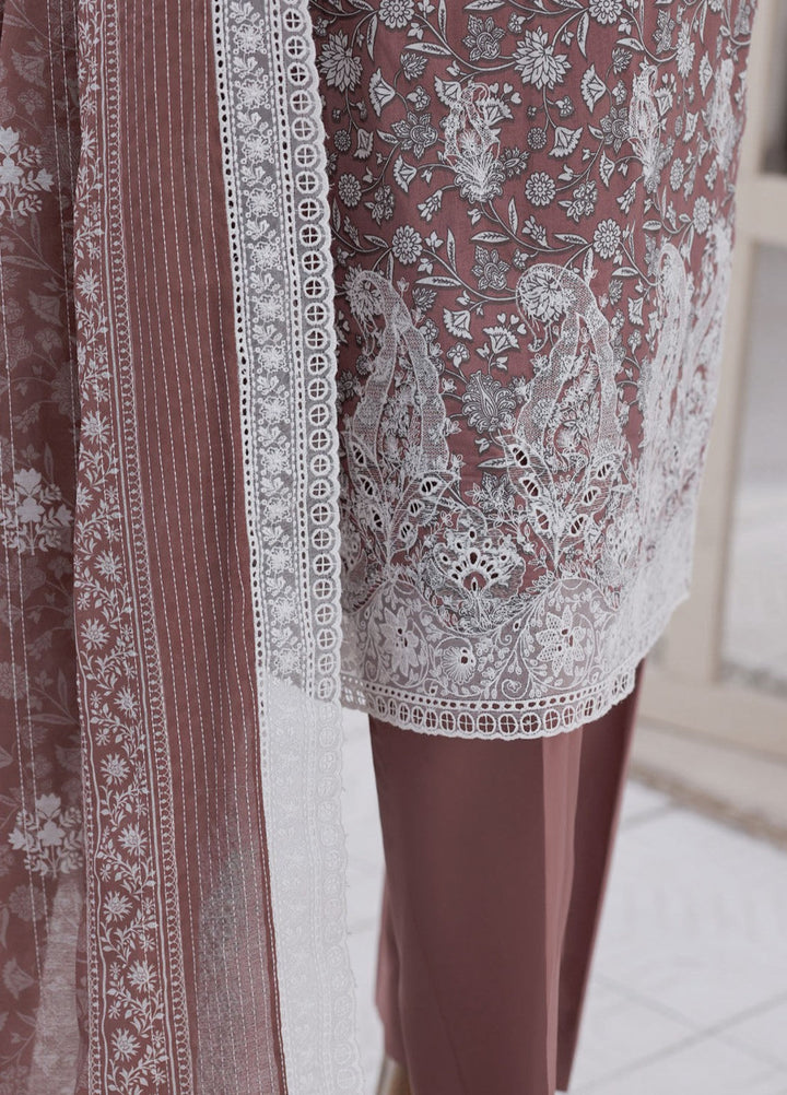 Nakshkari by HZ Textiles Unstitched Embroidered Lawn 3 Piece Suit NEC-1219 Casual Collection