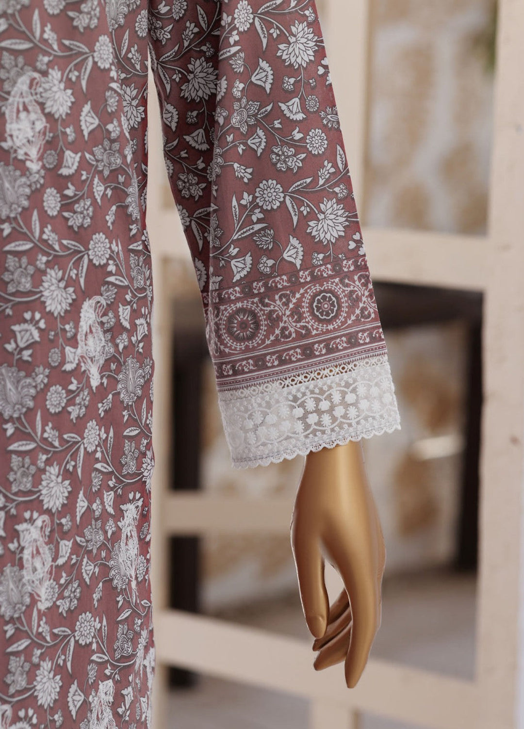 Nakshkari by HZ Textiles Unstitched Embroidered Lawn 3 Piece Suit NEC-1219 Casual Collection
