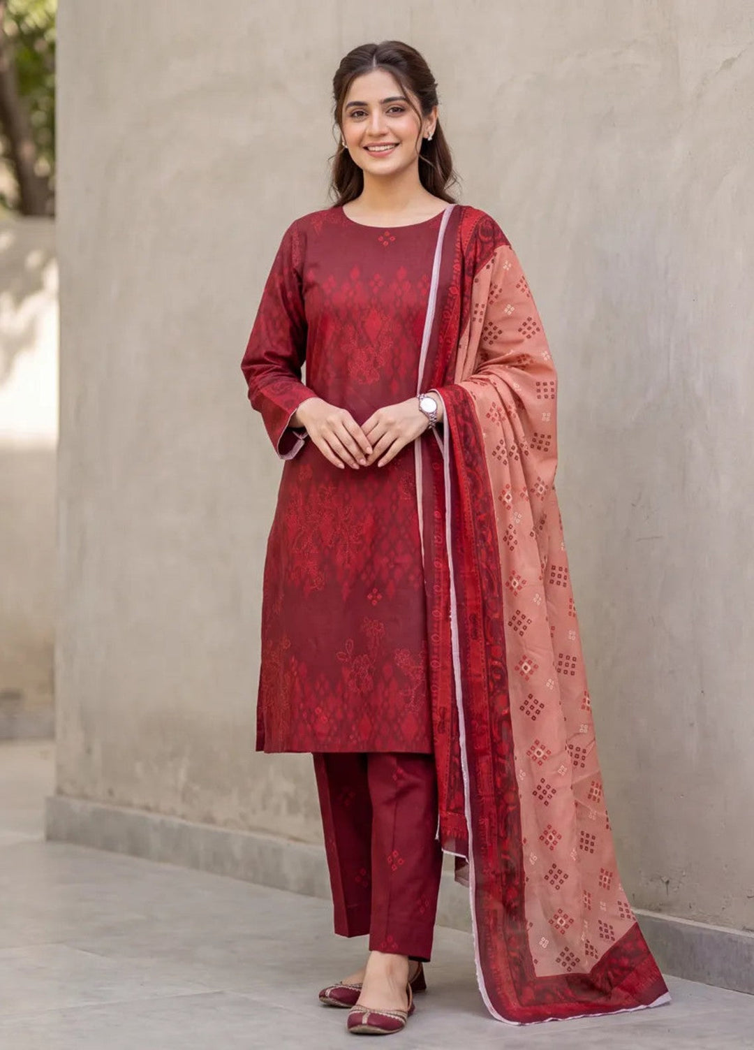 Salitex Women Unstitched Printed Lawn 3 Piece Suit SUNS8ASI540 Casual Collection
