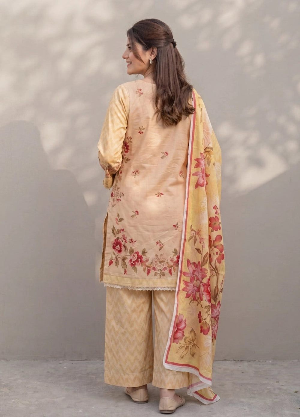 Salitex Women Unstitched Printed Lawn 3 Piece Suit SUNS8ASI522 Casual Collection