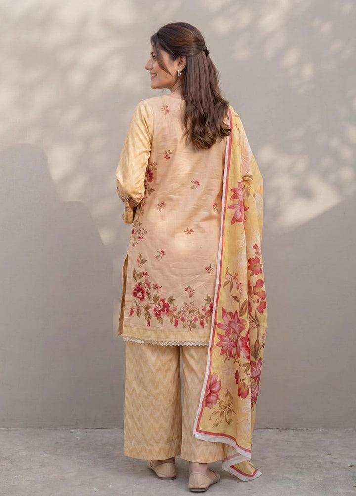 Salitex Women Unstitched Printed Lawn 3 Piece Suit SUNS8ASI522 Casual Collection