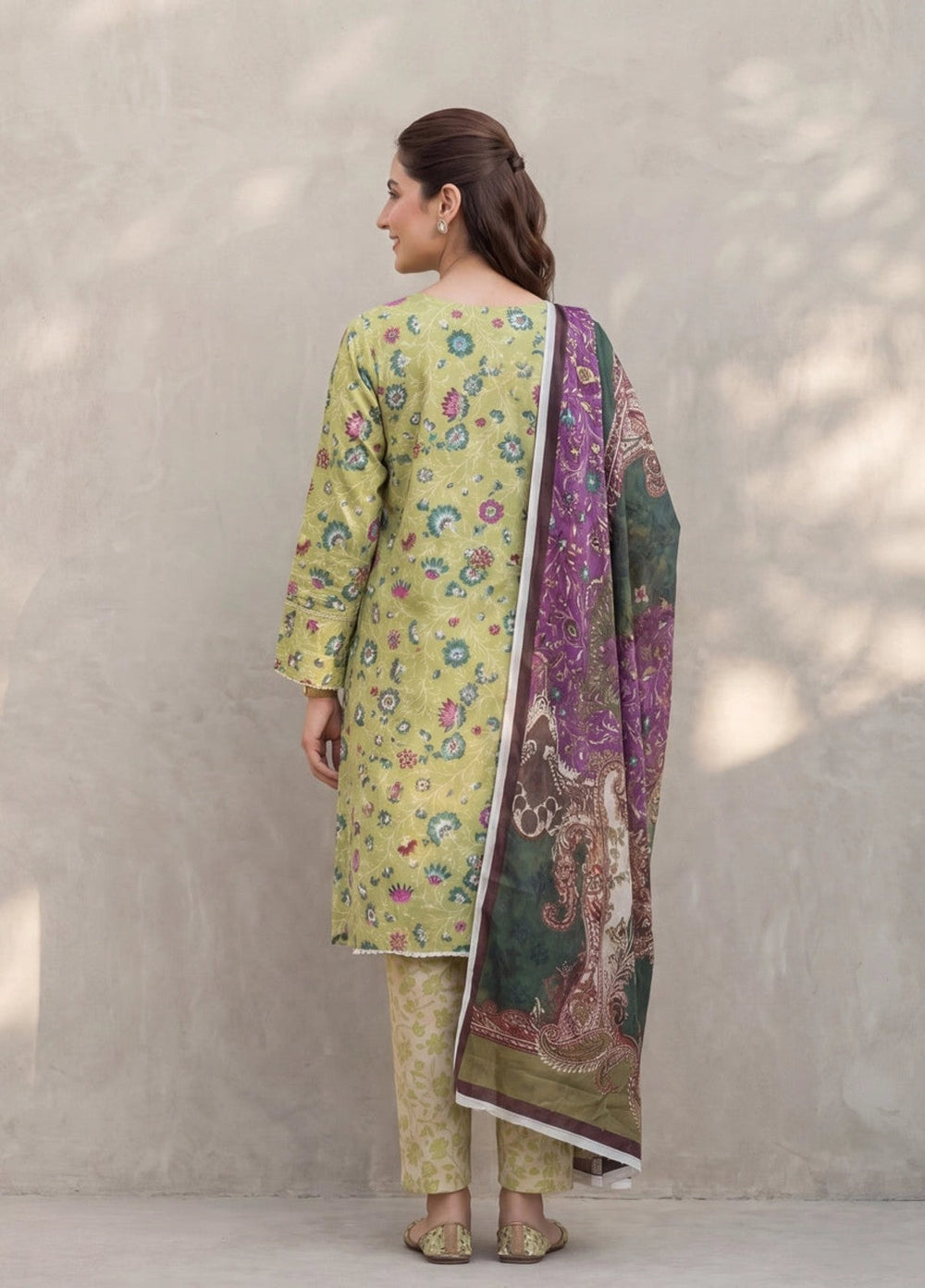Salitex Women Unstitched Printed Lawn 3 Piece Suit SUNS8ASI528 Casual Collection