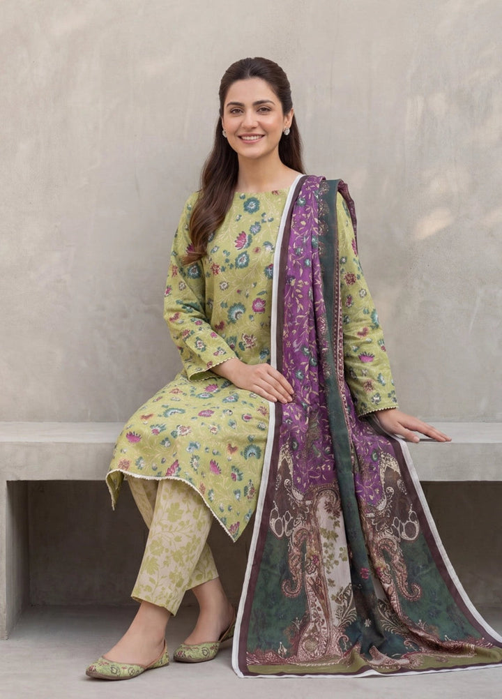 Salitex Women Unstitched Printed Lawn 3 Piece Suit SUNS8ASI528 Casual Collection