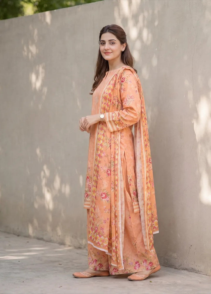 Salitex Women Unstitched Printed Lawn 3 Piece Suit SUNS8ASI530 Casual Collection