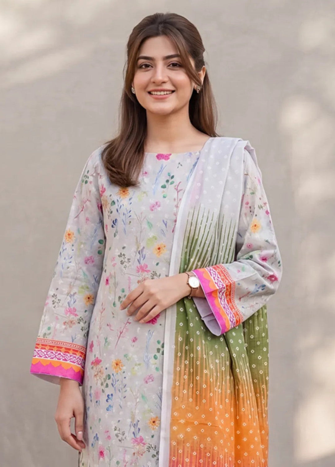 Salitex Women Unstitched Printed Lawn 3 Piece Suit SUNS8ASI531 Casual Collection