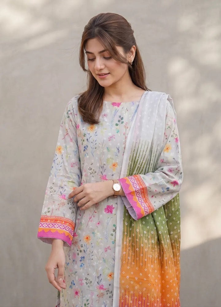 Salitex Women Unstitched Printed Lawn 3 Piece Suit SUNS8ASI531 Casual Collection