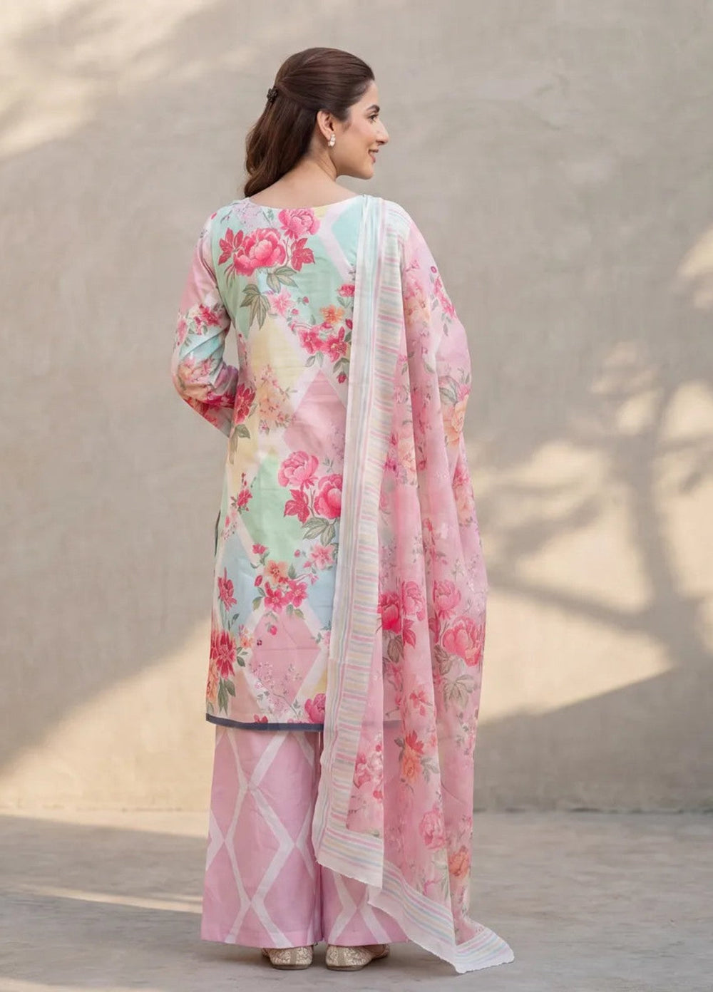 Salitex Women Unstitched Printed Lawn 3 Piece Suit SUNS8ASI532 Casual Collection