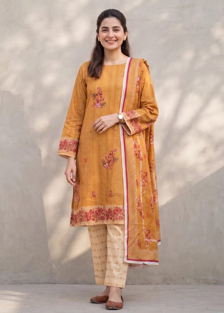 Salitex Women Unstitched Printed Lawn 3 Piece Suit SUNS8ASI537 Casual Collection