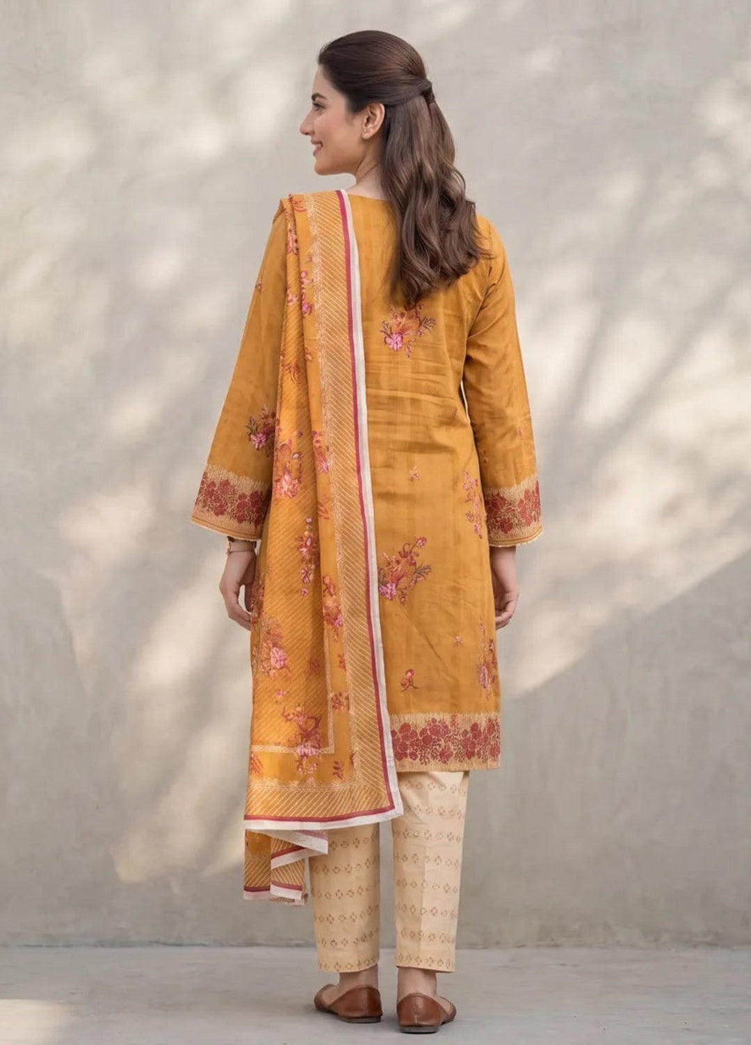 Salitex Women Unstitched Printed Lawn 3 Piece Suit SUNS8ASI537 Casual Collection