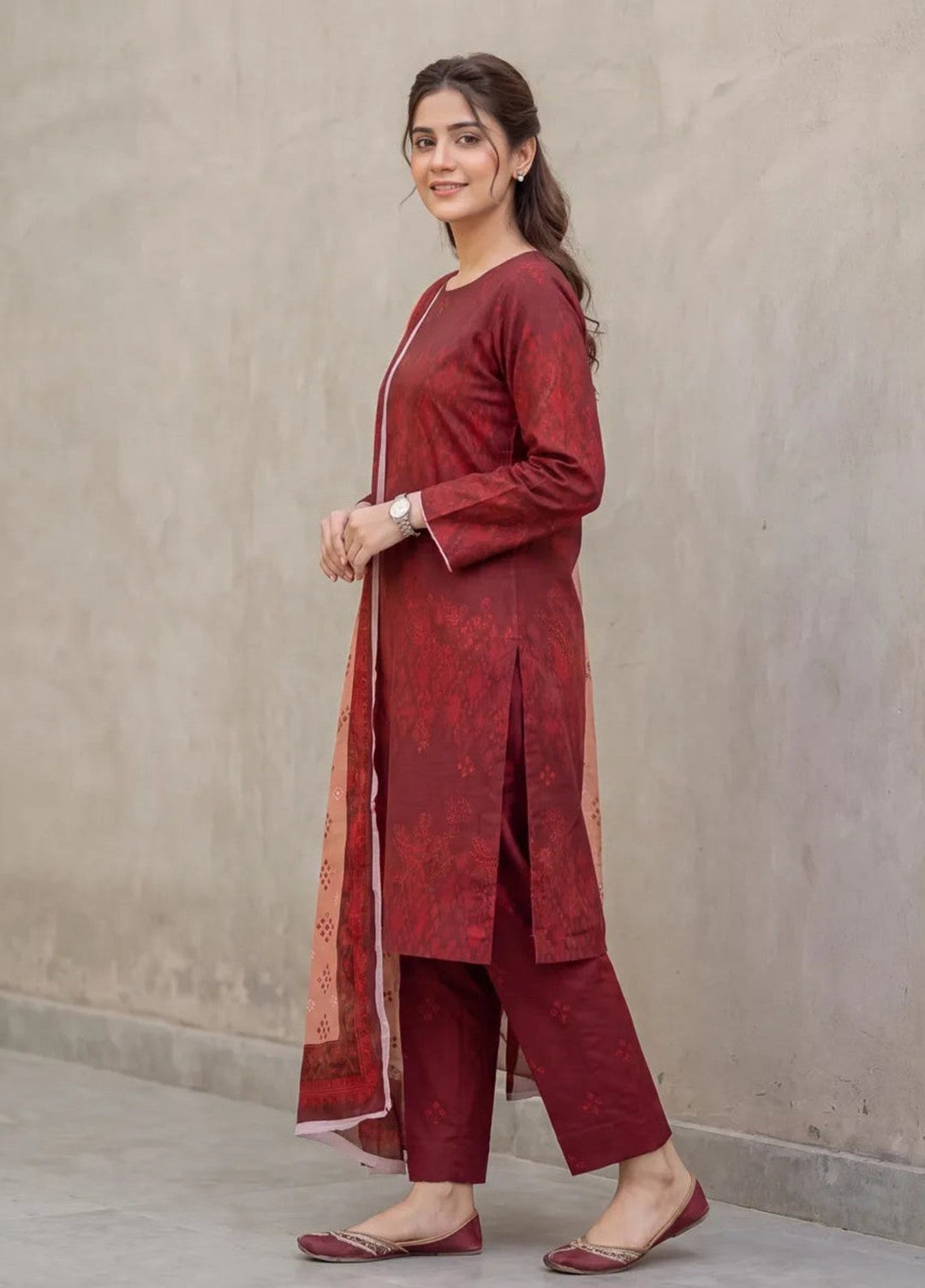 Salitex Women Unstitched Printed Lawn 3 Piece Suit SUNS8ASI540 Casual Collection