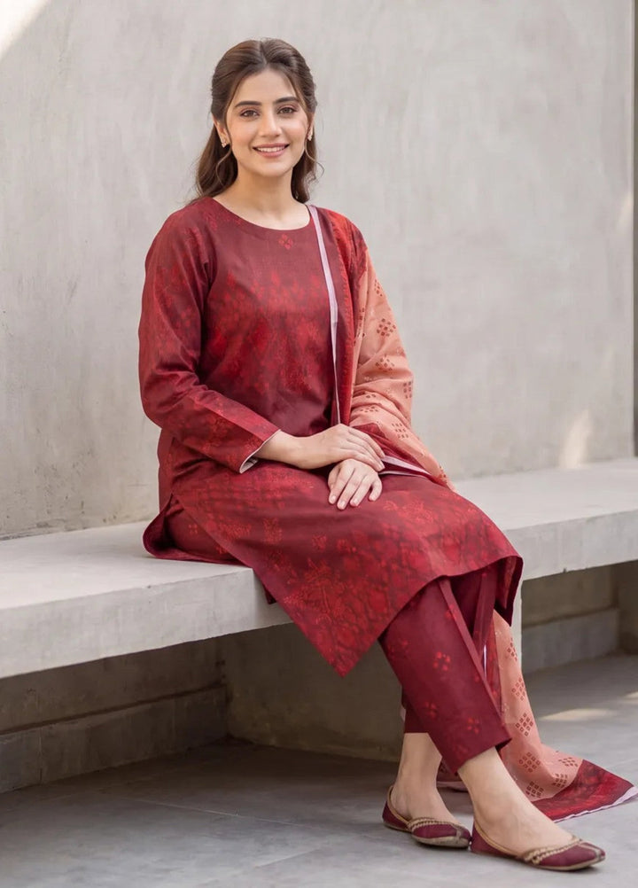 Salitex Women Unstitched Printed Lawn 3 Piece Suit SUNS8ASI540 Casual Collection