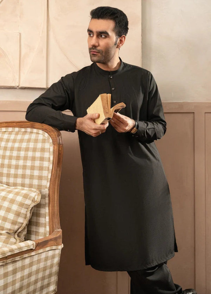 Shaandar by Buraq Mens RTW Solids Wash N Wear 2 Piece Suit Armaan Casual Collection